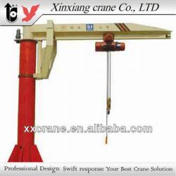 360 degree rotate floor mounted pedestal cranes