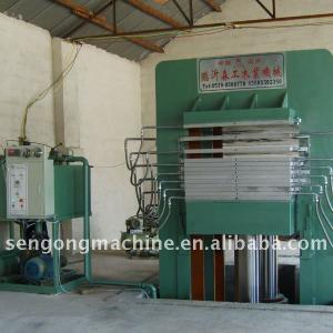 400T hot press machine