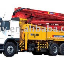 43m truck mounted concrete pump (XCMG HB43)