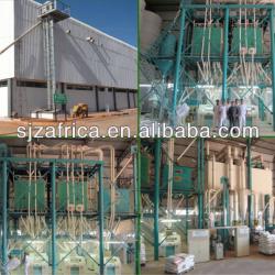 4T/H wheat flour milling machine with Satake experience and Chinese process technology