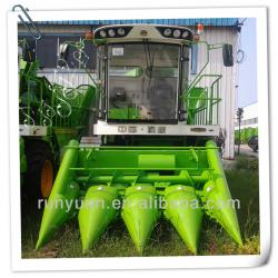 4YZ-4 corn combine harvester machine for picking and peeling corn cob