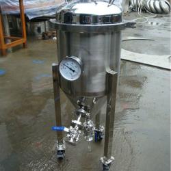 50 litre homebrew stainless conical beer fermenter
