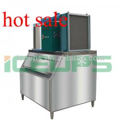 500kg per day commercial flake ice machine with ice bin latest technology