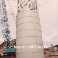 50T-1000T flexible silos for clay brick machine making machine