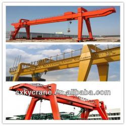 50T Double girder gantry crane used for factory yard