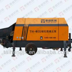 55KW 45m3/h mini trailer concrete pump