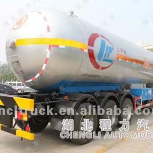 58.5 cbm 3axles LPG semi trailer