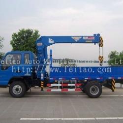 5ton truck mounted telescopic-boom crane