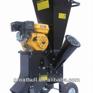 6.5hp gasoline HSS chipping knives wood machine crusher chipper