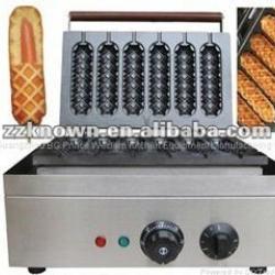 6 piece electric Muffin hot dog machine / French Muffin hot dog machine/ gas muffin hot dog machine with best quality with CE