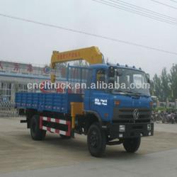 6 ton Dongfeng truck mounted crane