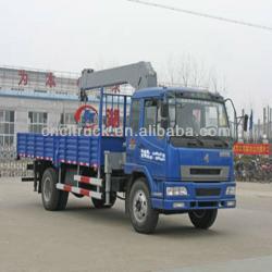 6 ton Dongfeng truck mounted crane