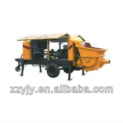 60M3/H . stationary concrete pump, concrete mixer pump