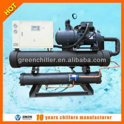 68ton water cooled screw chiller machine a plastic bottle