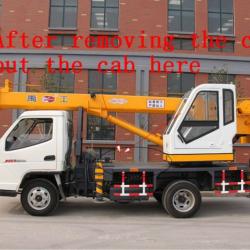 7 ton mini wheel mobile crane small jib crane