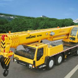 70 ton truck crane / hydraulic crane