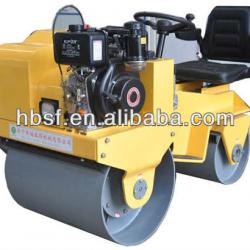 700mm double drum road roller