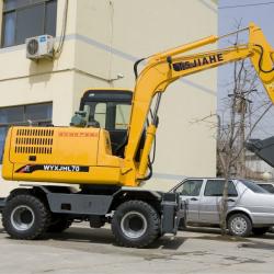 7Ton Wheel excavator bucket capacity 0.35M3