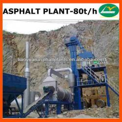 80tph Small Fixed Asphalt Mixing Plant