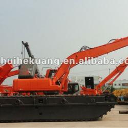 8t-21t amphibious excavator with long reach boom