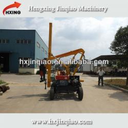 About pile foundation piling and extracting machine