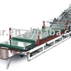 Adhesive paper lamination machine with auto feeder