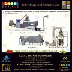 Advance Soyabean Chunks TSP TVP Protein Processing Making Production Plant Manufacturing Line Machines