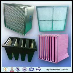 Washable Bag Air Filters Ahu Air Conditioning With High Dust Load