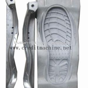 Aluminium PU shoe mould (slippers, sandals, work shoes, soles)