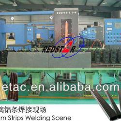 Aluminum spacer bar production line, Double-pane windows aluminum spacer bar making machine
