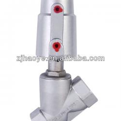 Angle seat valve