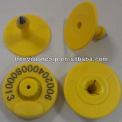 Animal RFID Electronic Ear Tag with EM4305