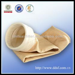 Aramaid dust arrestor and liquid filter bag