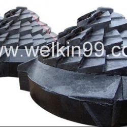 Ash grate for two-stage coal gasifier