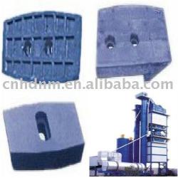 Asphalt mixing plant parts