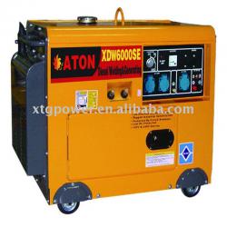 ATON 4.5/5.0KW 50-190A Electric start Air-Cooled 4-Stroke Diesel Welding Generator