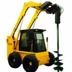 Attachment of JC Skid loader: Auger