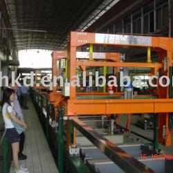 Auto gantry type rack plating line