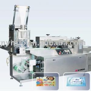 auto horizontal facial wet tissue machine