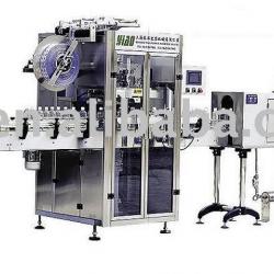 auto shrink label sleeving machine