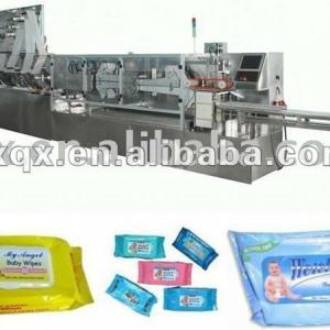 Automatic baby wet wipe folding machine can produce baby wet wipes, make-up cleansing wipes etc.