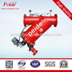 Automatic brush type carbon steel filter