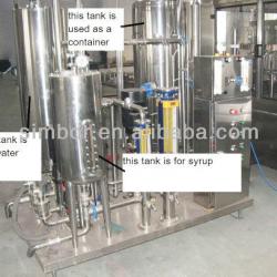 automatic carbonated beverage drink mixing machine