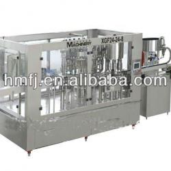 automatic carbonated soft drinks washing filling and capping machine
