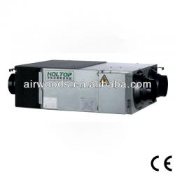 Automatic control energy recovery fresh air processor unit
