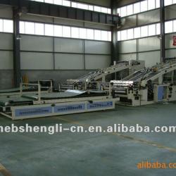 automatic corrugated cardboard laminating packing machinery