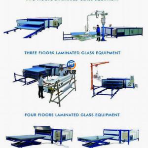 Automatic EVA laminating glass machine for decoration