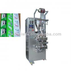 automatic four side seal vertical liquid packing machine