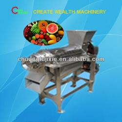 Automatic Fruit crushing and pulping Machine