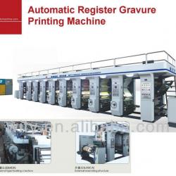Automatic Register Gravure Printing Machine